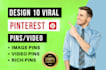 design 10 viral eye catching pinterest pins