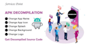 edit, reskin, decompile and recompile android apk