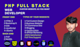 do front end, back end web design, php javascript html
