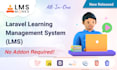 provide lms monks error free PHP laravel script, elearning website