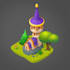 do isometric props, art, illustration