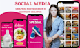 gorgeous social post graphics design