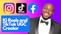 create authentic ugc videos for tiktok, reels, facebook