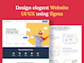 design website mockup in figma