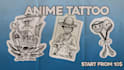 design custom anime tattoo as you want fast