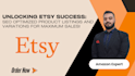 be your etsy seller account manager with best market SEO and management