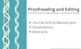 proofread and edit your academic journal manuscript
