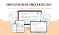 design tailored employee resilience exercises