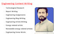 write engineering content, articles, blogs, report