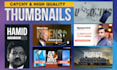 design catchy and high quality thumbnails