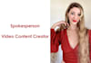 be your female spokesperson, presenter, host