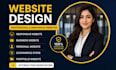rebuild website or rebuild a wordpress business website landing page