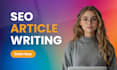 do SEO article writing, blog post writing, and content writing