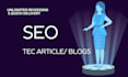write SEO tech articles, blogs