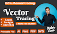 perfectly trace, revamp, fix and modify logo