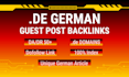 create seo german backlinks on high da german guest post sites for link building