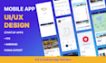 design mobile app UI UX for startup apps in figma
