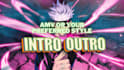 create youtube anime outro with end screen or anime intro
