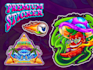 do flashy psychedelic trippy illustration for merch and logo