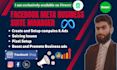 setup and manage facebook, instagram ads and meta business