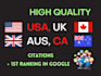 uk local citations do google maps local citations usa UK etc