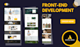front end web development and design responsive front end web developer