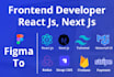 be your react js, next js, tailwind css frontend developer