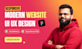 create nft website design and landing page UI UX using figma