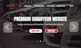 design chauffeur website, limousine website, taxi booking website