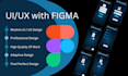 create UI UX design for android mobile app in figma with clickable prototype