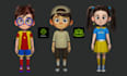 create 3d character modeling and rigging for iclone cc maya etc