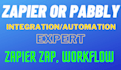 do zapier integration or pabbly connect