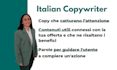 copywrite landing page for your business in italiano