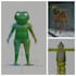 do 3d model and rigging characters in blender