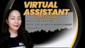 be your reliable virtual assistant for admin, video and social media