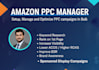 setup amazon PPC campaigns as an amazon PPC manager