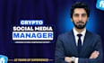 be social media manager for crypto, defi, dao, ai, nft, and token project