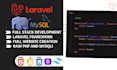 develop a fully functional website using PHP mysqli laravel