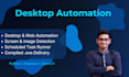 automate repetitive desktop and web tasks using python