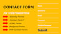 create or fix contact form