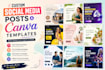 design social media posts and canva templates