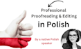 proofread and edit any document in polish