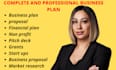 write an outstanding business plan, pitch deck, startups, proposals