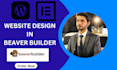 design a responsive wordpress website with beaver builder