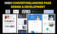 create high converting landing page or squeeze page