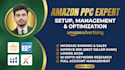 setup, manage and optimise amazon PPC campaigns amazon fba ppc ads campaign