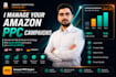 manage amazon PPC advertising campaign for USA UK germany