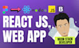 develop front end in react js next js or full mern stack web application
