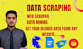 do internet research, web scraping and b2b lead generation