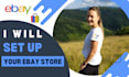 create ebay seller account and increase store limits